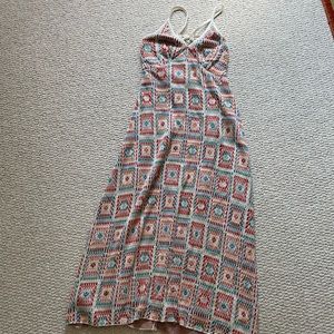 New. Cecilia Prado crochet dress. Multi color. String tie